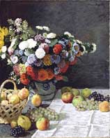 A Still Life with Flowers and Fruits